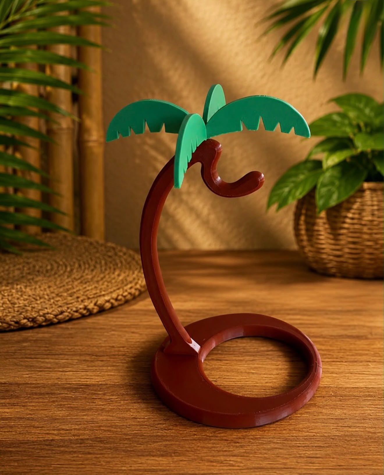 Suporte de Bananas "Bananeira Tropical" em Impressão 3D (Eco-Friendly)